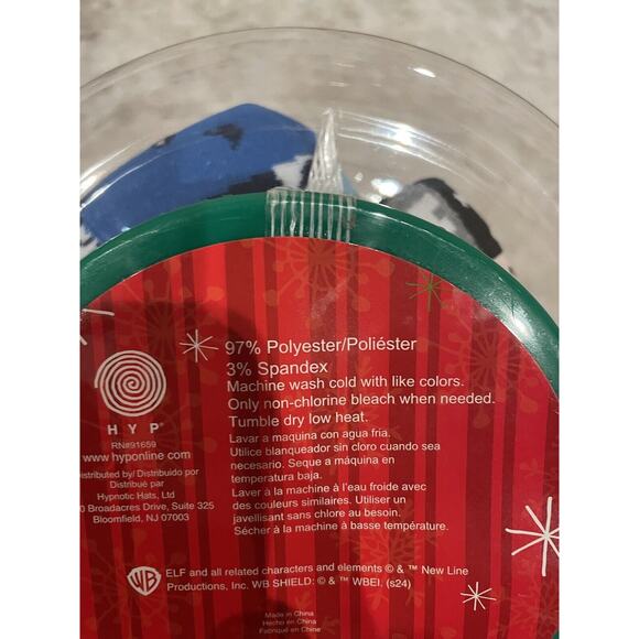 NWT Will Ferrell Buddy The Elf Christmas Tree 10 Pairs Socks 5 Crew 5 Low Cut - Picture 5 of 5